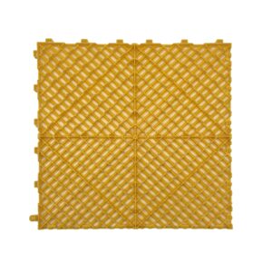 Big Rib 40cm x 40cm Garage Flooring - Yellow