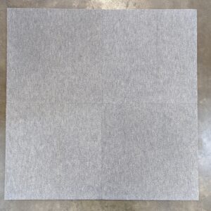 ONTERA GREY (92.04sqm) 46cm X 46cm CUSHION BACK PLUSH CARPET TILE SPECIAL