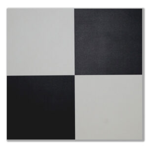 Loose Lay Vinyl Floor Tiles- Black (KS3402) and White (KS3401) Checker