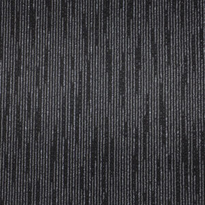 Block Charcoal - Charcoal Black Block Pattern / Silver Grey Highlights