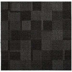 Cube 11 Black Charcoal Block Pattern