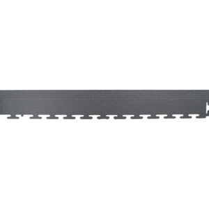 PVC Coin Dot Garage Flooring - Corner Ramps - Grey