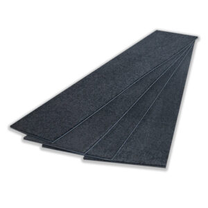 HOME 6 PLUSH PILE CARPET TILE PLANK 100cm X 25cm