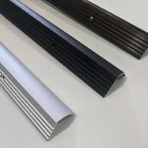 ALUMINIUM RIPPLETRIM NAIL STAIRNOSING 3.3m LENGTH