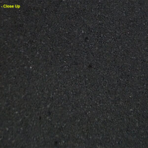 1m X 1m X 15mm Gym Rubber - Jet Black - 1 to 49 Tiles $35.00ea