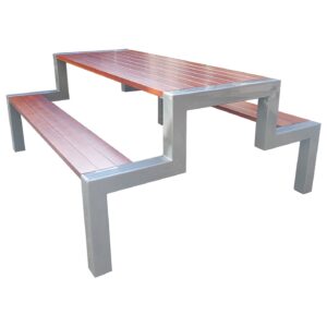 1000 Outdoor Picnic Table - Hard Wearing