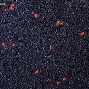 1Mx1M x 15mm Gym Rubber - Red Fleck-1 to 49 Tiles-$35.00ea