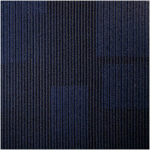 Sohu colour 08 Charcoal / Blue Deep Blue Indent Pattern