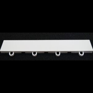 QUICK DIAMOND FLOORING - EDGE RAMP -WHITE - MALE