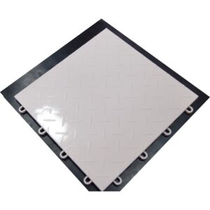 QUICK DIAMOND INTERLOCKING TILES - WHITE