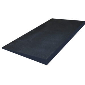 Gym Rubber Access Ramps-1m x 50cm x 5cm high - tapering to 5mm